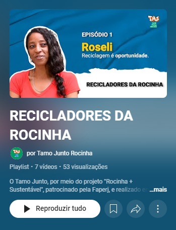 RECICLADORES DA ROCINHA YouTube